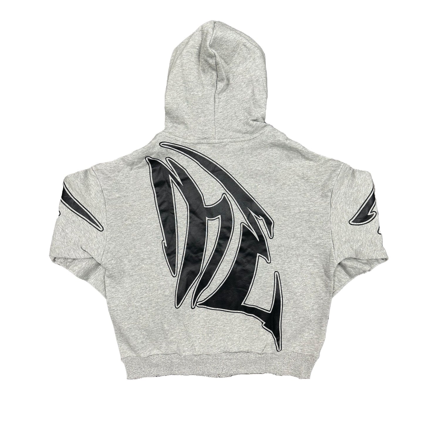 Mixed Emotion Faded Grey Hoodie