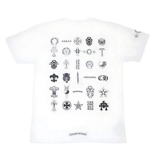 Multi Logo White Shirt