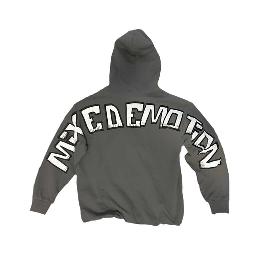 Mixed Emotion Brand Monster Grey Hoodie