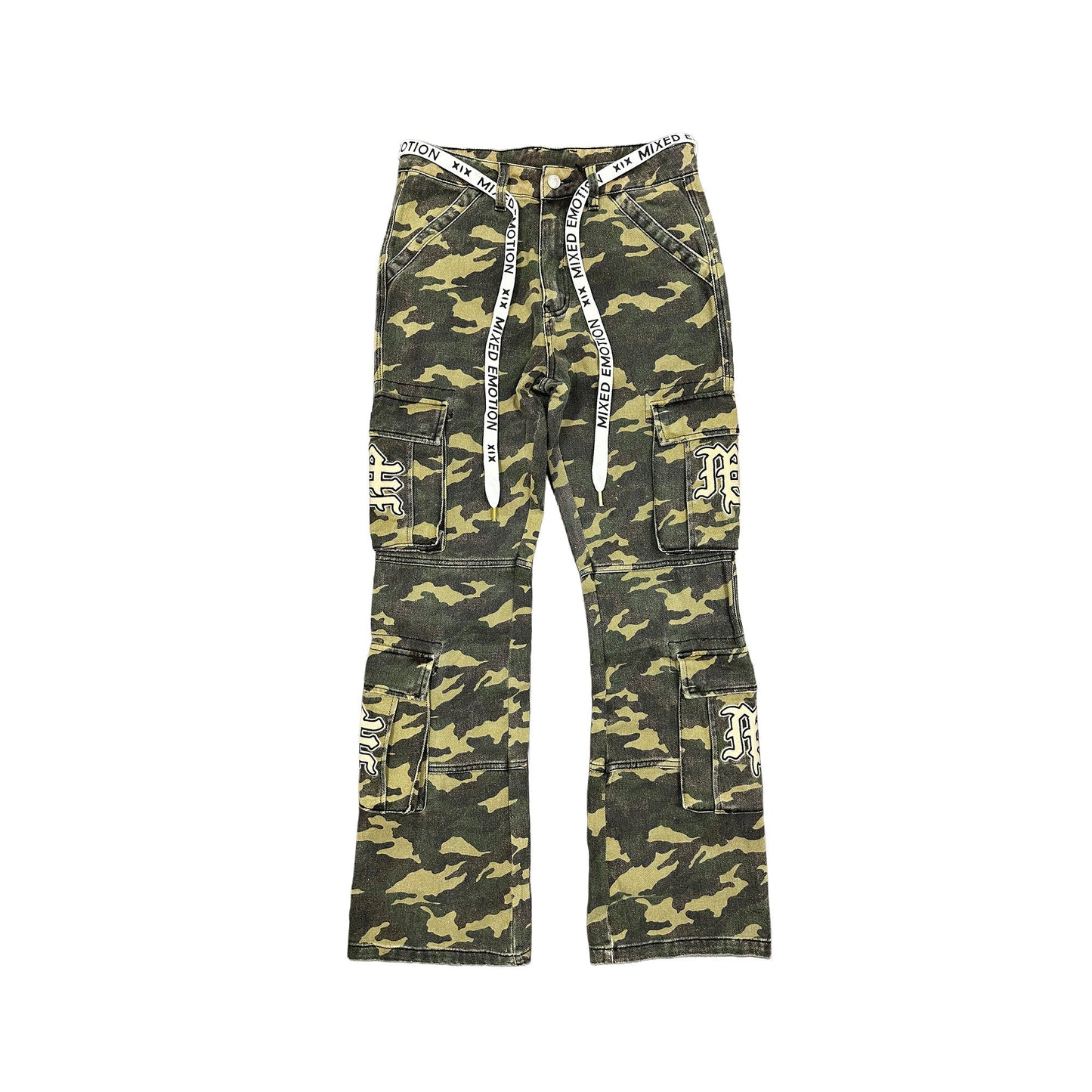 Mixed Emotion Brand Camo ME Sweatpants