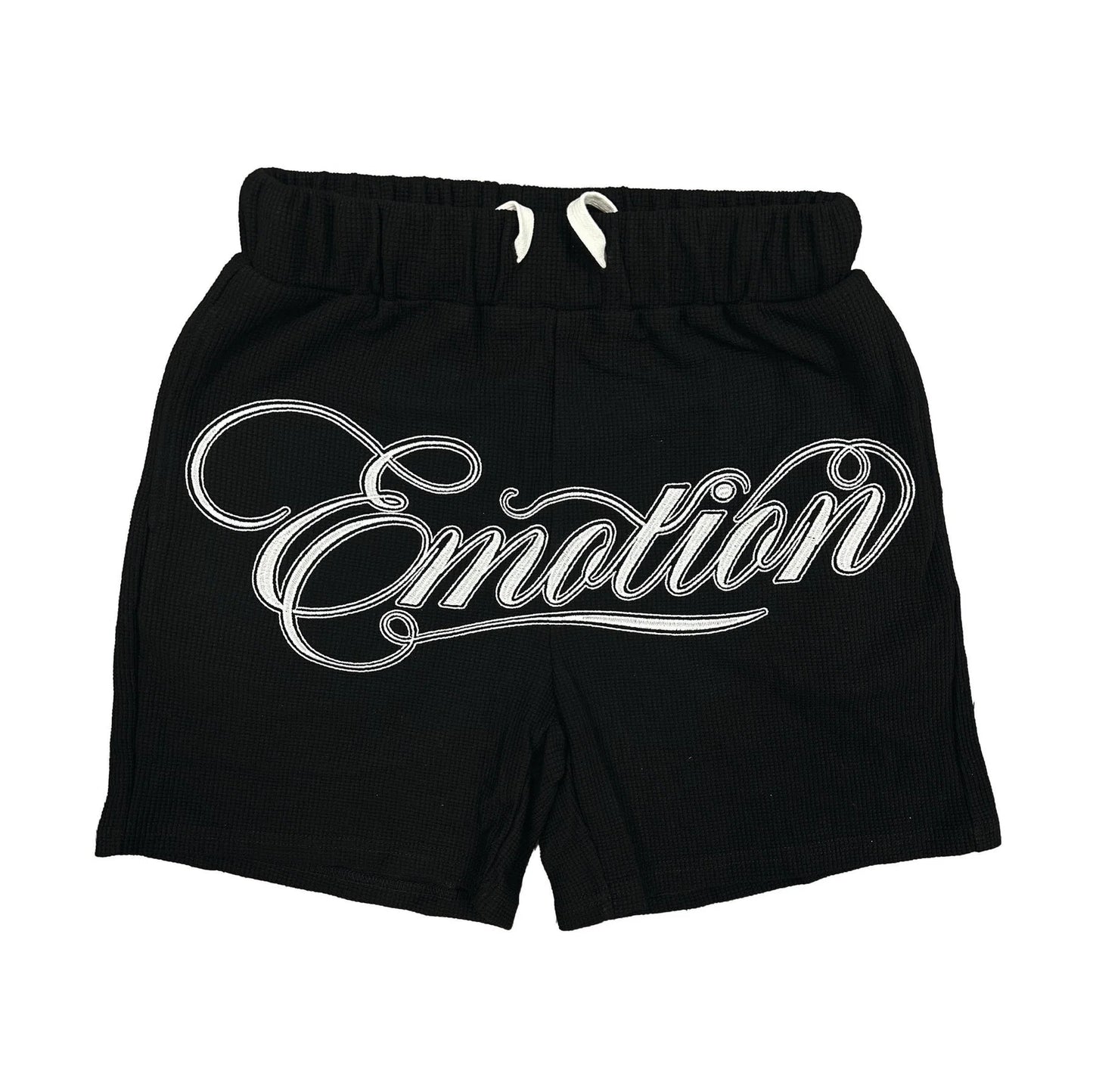 Mixed Emotional Brand Black Signature Shorts