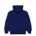 Sp5der Navy Pink OG Web Hoodie