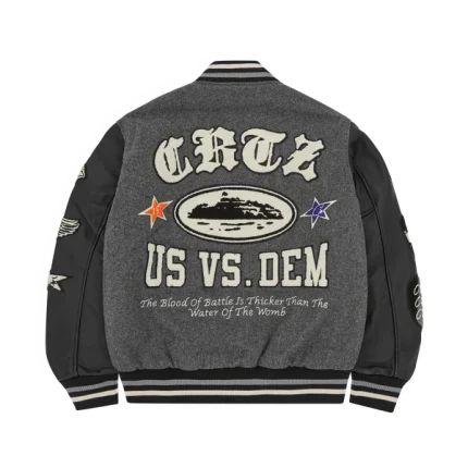 VESTE VARSITY CORTEIZ US VS DEM GRIS