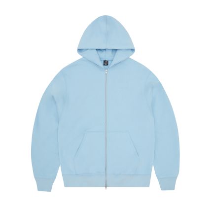 CORTEIZ HYBRID JACQUARD KNIT ALCATRAZ ZIP HOODIE BLEU BÉBÉ