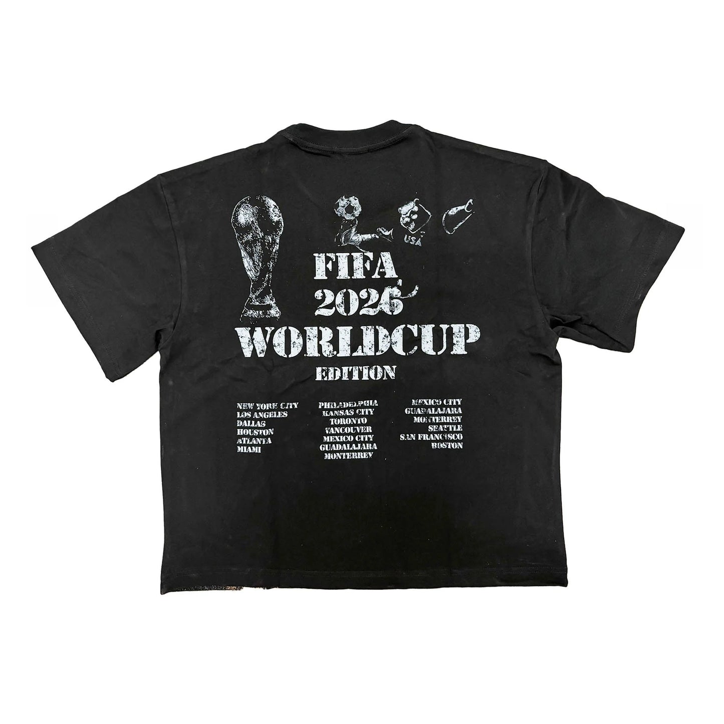 Mixed Emotion Brand World Cup Black Shirt