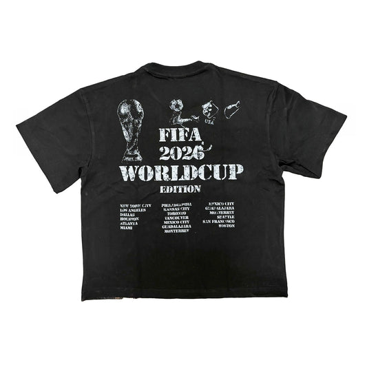 Mixed Emotion Brand World Cup Black Shirt
