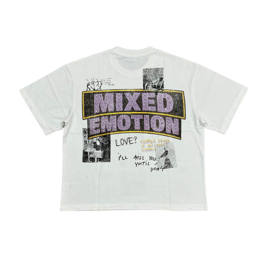Mixed Emotion Brand Lost Identity white Shirt