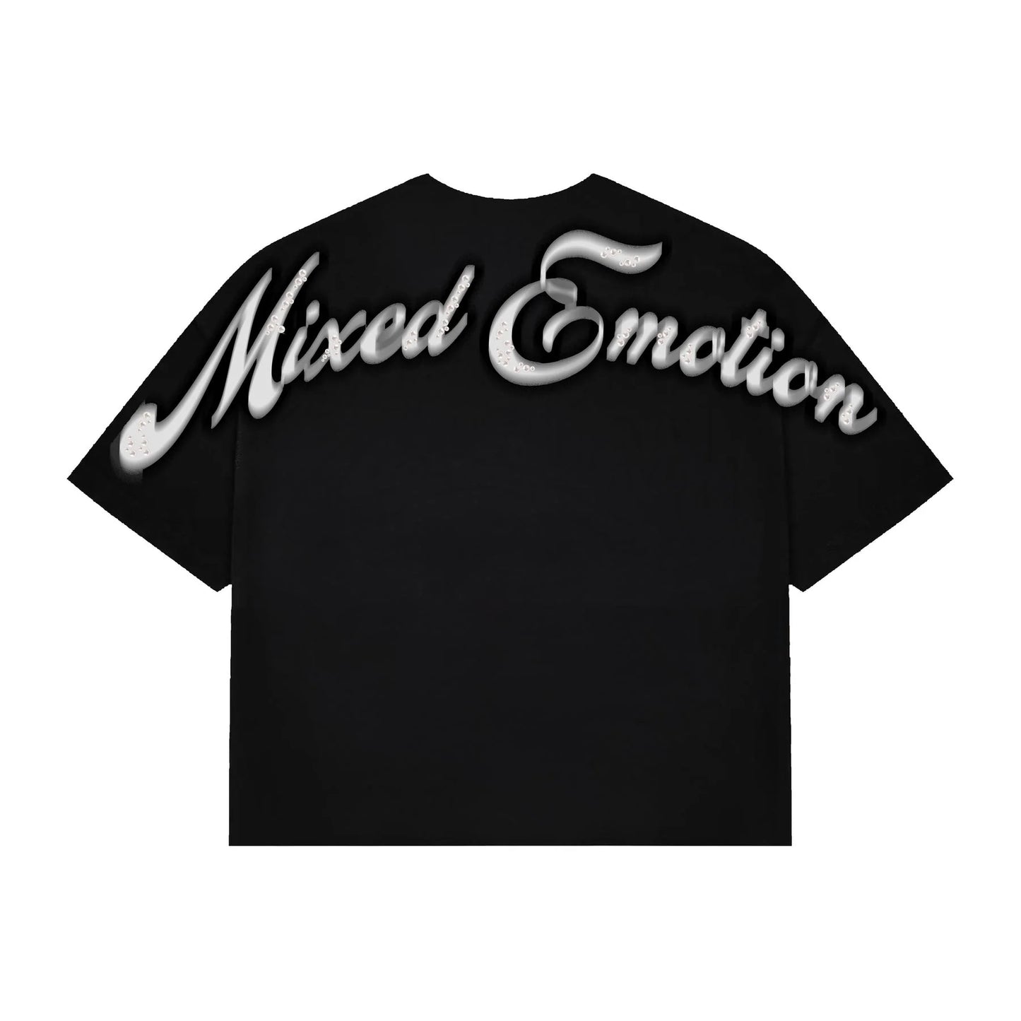 Mixed Emotion black sleeveless Shirt