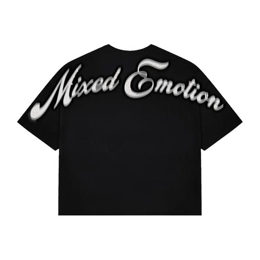 Mixed Emotion black sleeveless Shirt