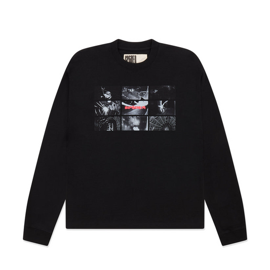 Black Web Monitor LS HW Sweatshirt