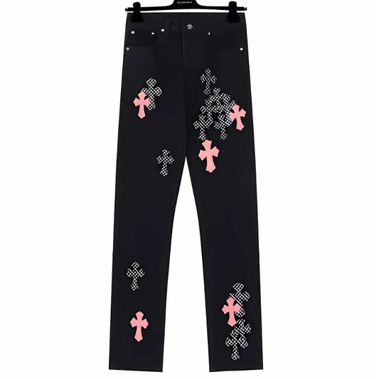 Pink Cross Jeans Black