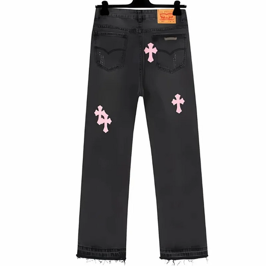 Pink Cross Jeans Black