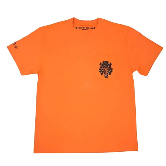 Short Sleeve Orange Dagger Shirt