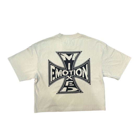 Mixed Emotion Brand Classic Off White Shirt