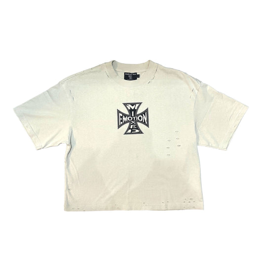Mixed Emotion Brand Classic Off White Shirt