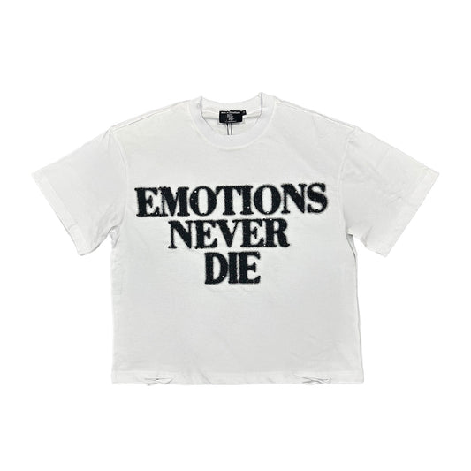 Mixed Emotion Brand White End Shirt