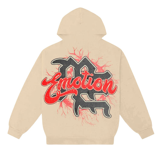 Mixed Emotion Brand Creamy Hoodie
