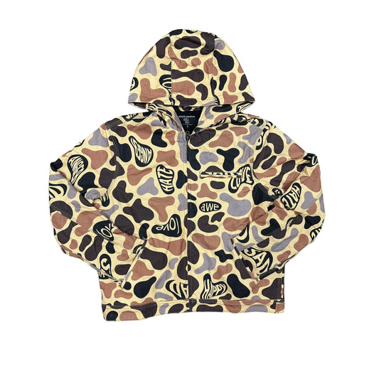 Mixed Emotion Brand Carpenter Cream Hoodie