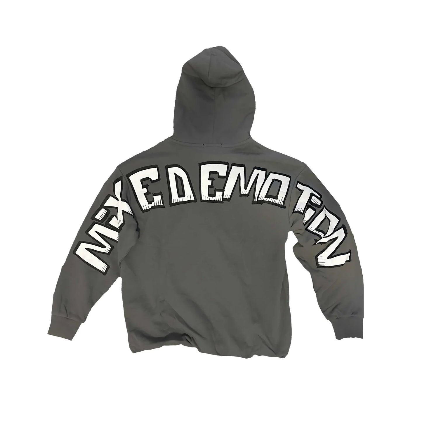 Mixed Emotion Brand Monster Grey Hoodie