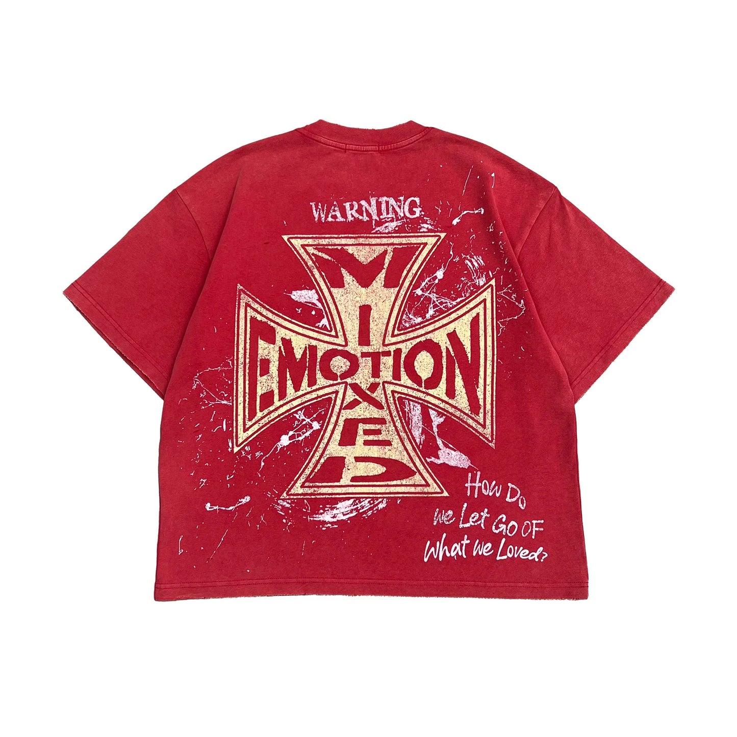 Mixed Emotion Brand Red Shirt