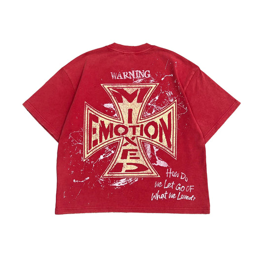 Mixed Emotion Brand Red Shirt