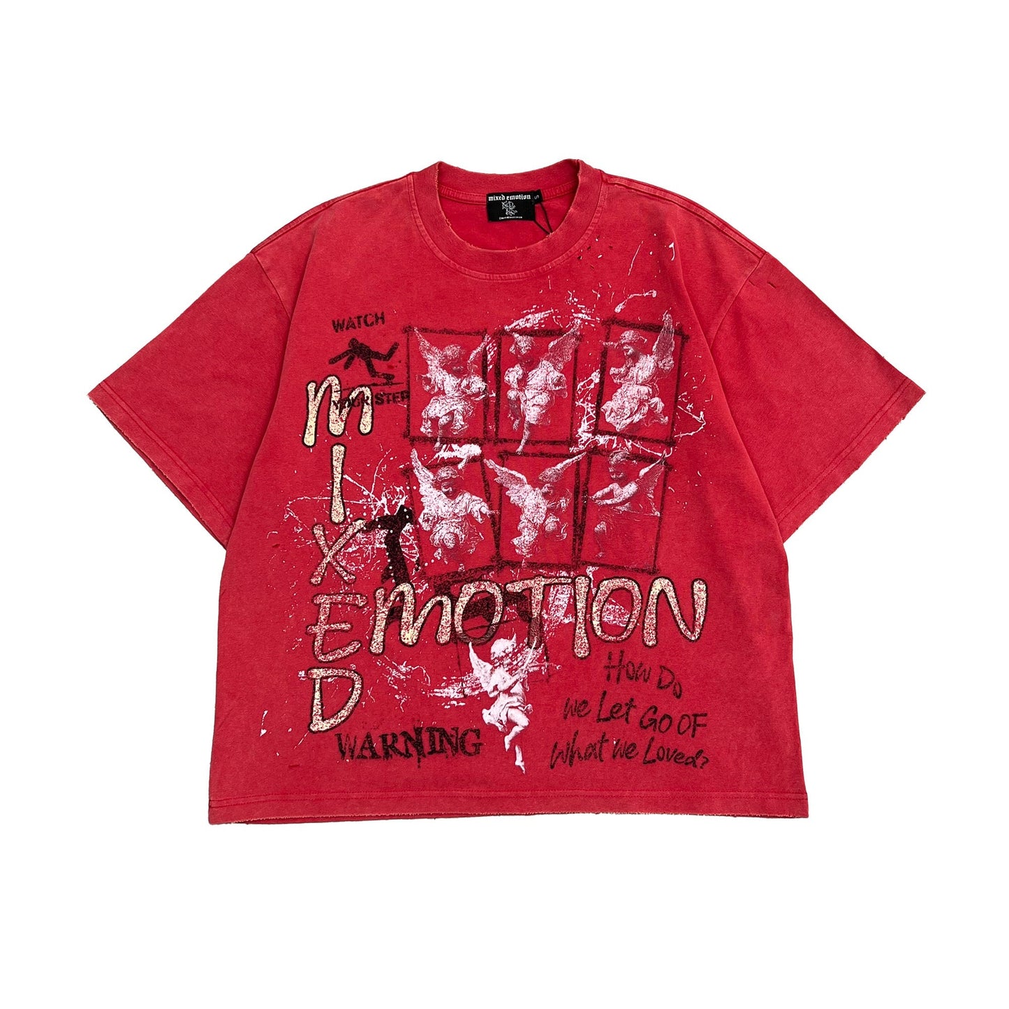 Mixed Emotion Brand Red Shirt