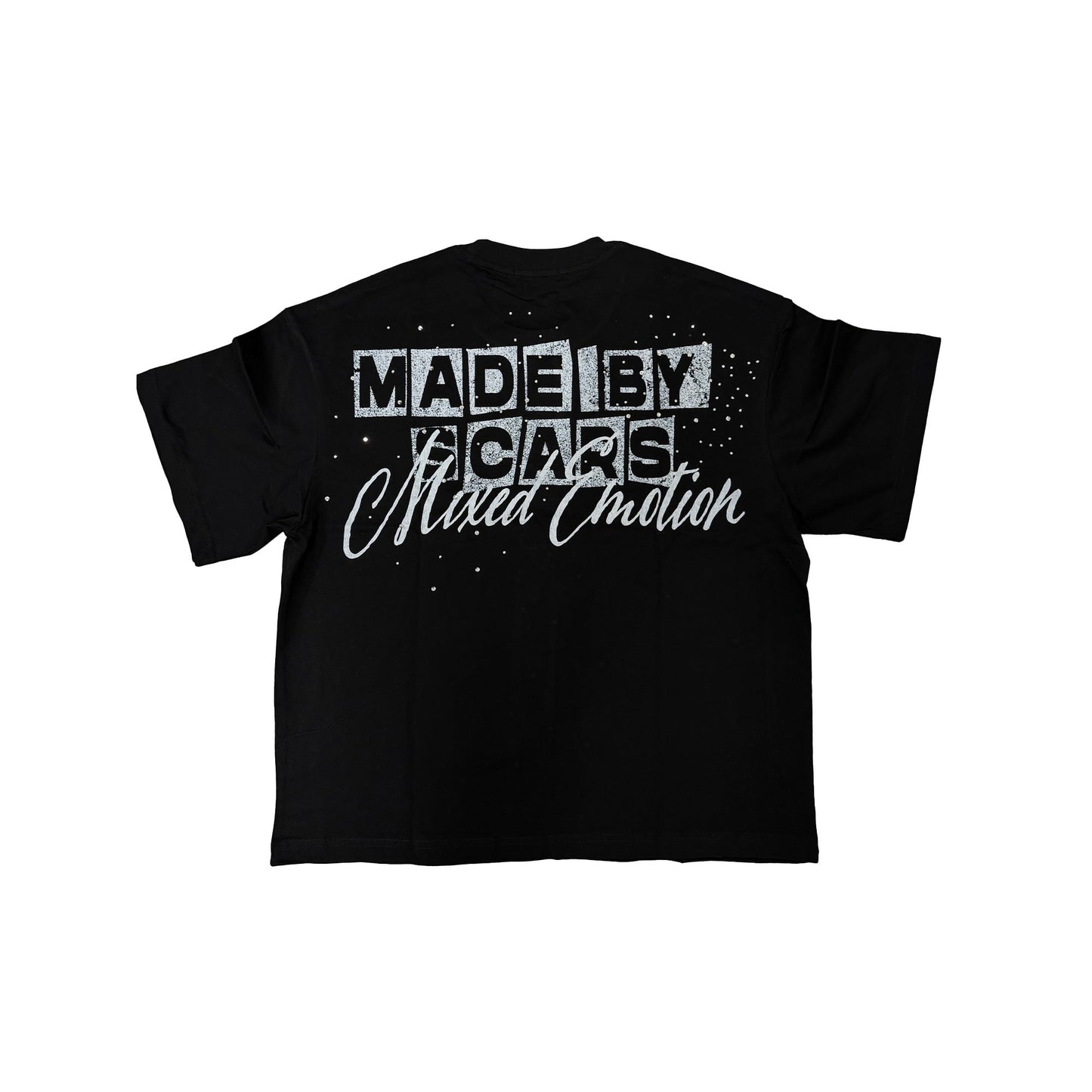 Mixed Emotion Scar Black Shirt