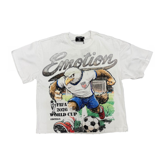 Mixed Emotion Brand World Cup White Shirt
