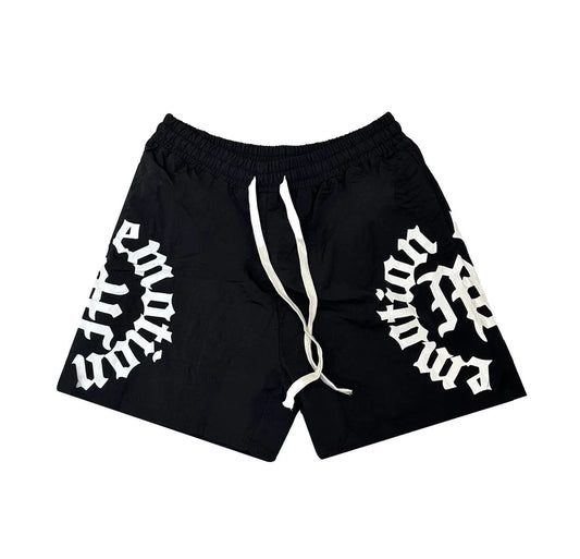 Mixed Emotion Brand Black Shorts