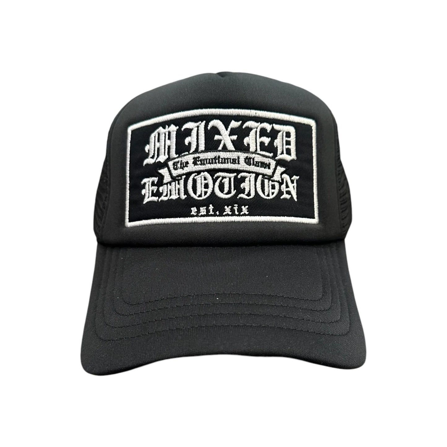 Mixed Emotion Brand Black Trucker Hat