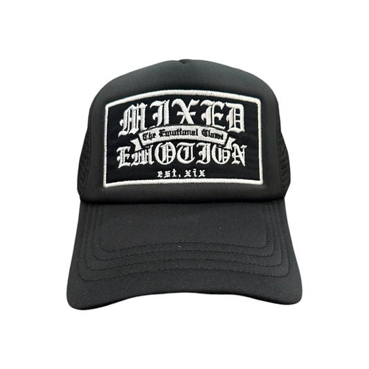 Mixed Emotion Brand Black Trucker Hat