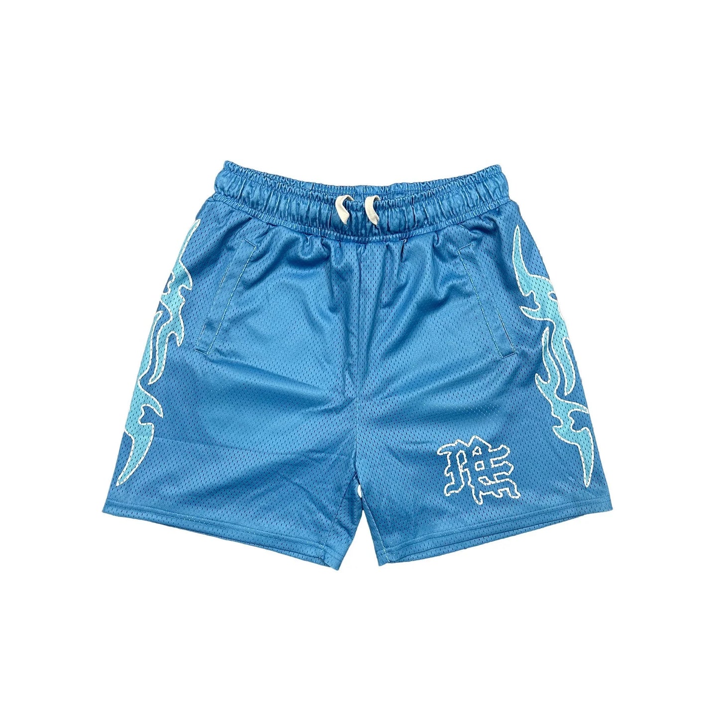 Mixed Emotion  Blue Lightning Shorts