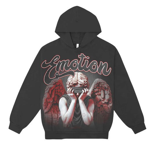 Mixed Emotion Brand Black Blinded Hoodie