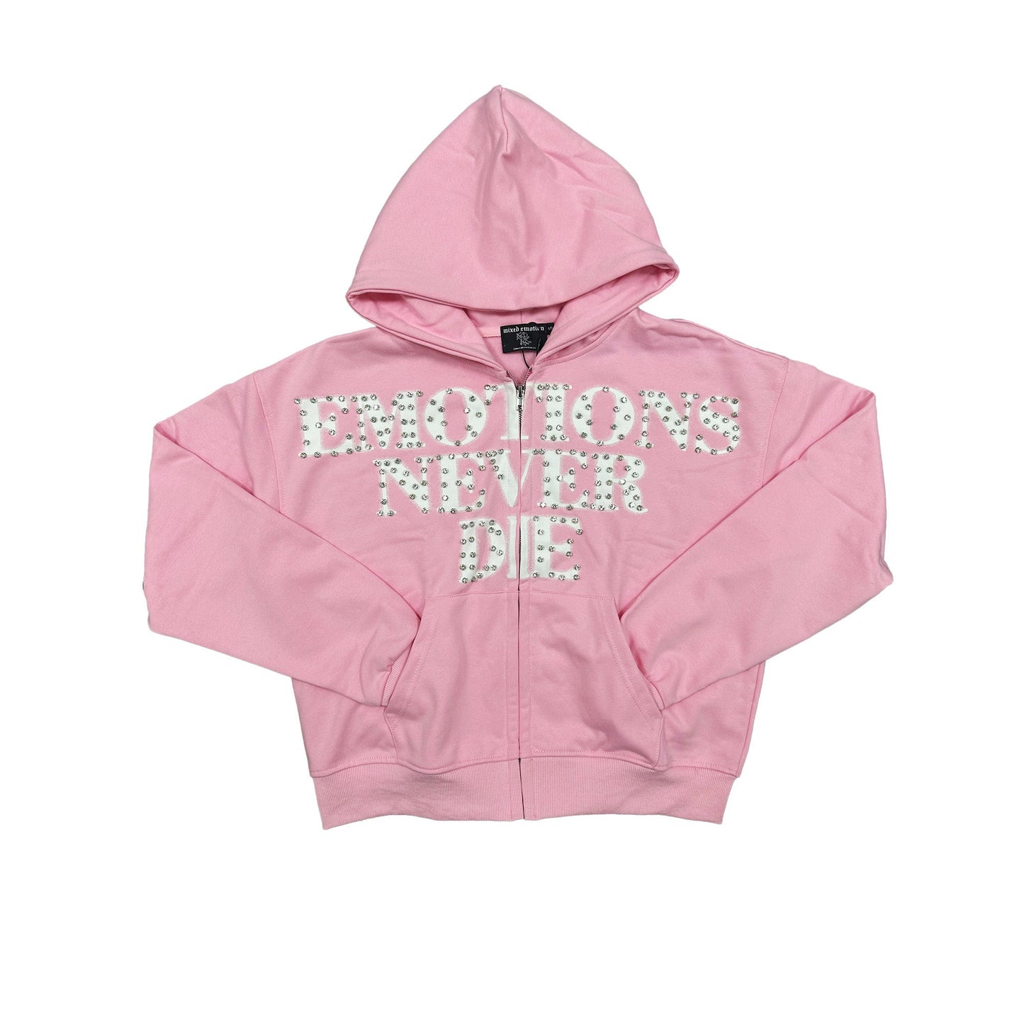 Mixed Emotion Brand Pink End Hoodie