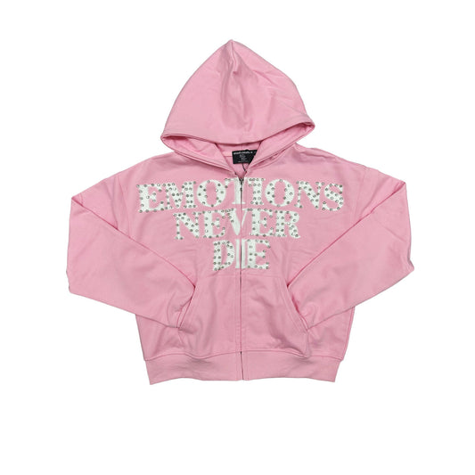 Mixed Emotion Brand Pink End Hoodie