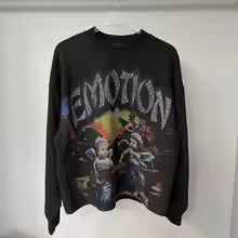 Mixed Emotion Brand Waffle Base black Shirt