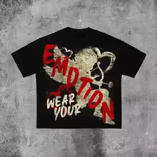 Mixed Emotion Brand Y2K Black Shirt