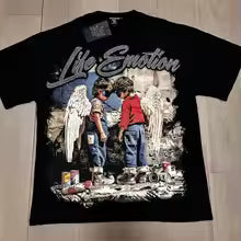 Mixed Emotion Brand Men’s Hip Hop black Shirt