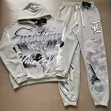 Mixed Emotion Brand Grey Tracksuit