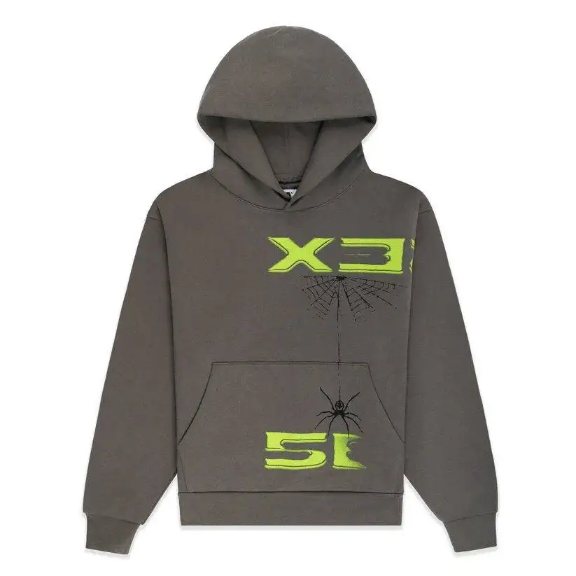 Sp5der 5EX Hoodie Grey