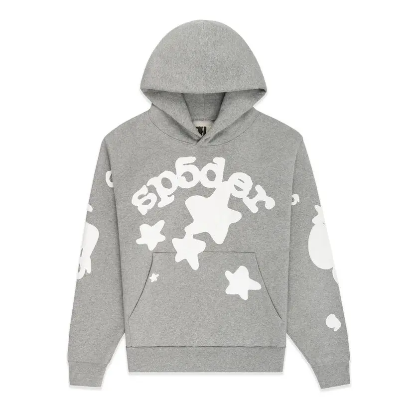 Sp5der Beluga Hoodie Grey
