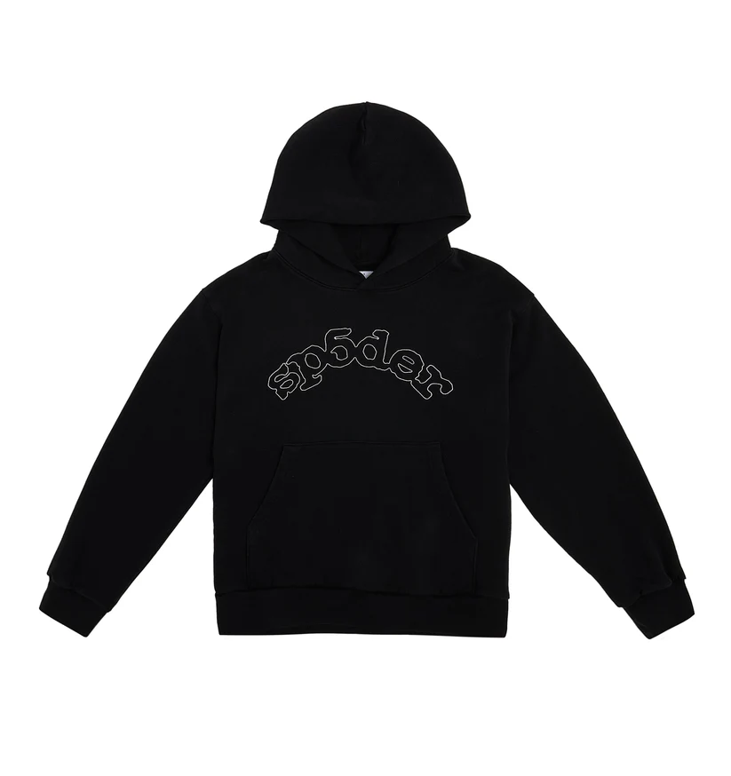 Sp5der Black OG Hoodie