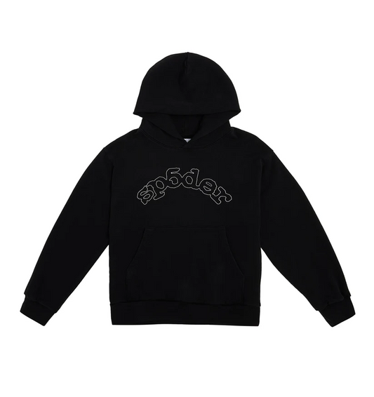 Sp5der Black OG Hoodie