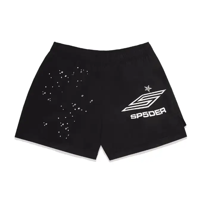 Sp5der Black Pro Double Layer Short