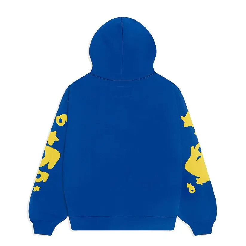 Sp5der Blue Beluga Hoodie