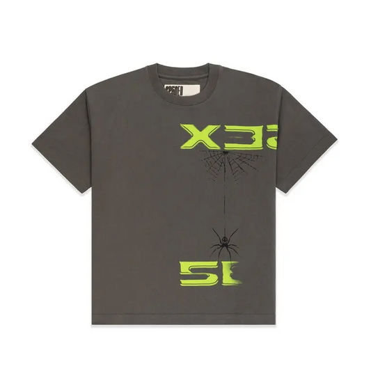 Sp5der Dark Grey 5ex Hw Tee