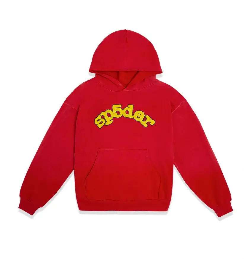 Sp5der Red OG Hoodie