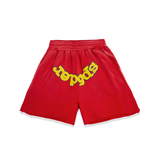 Sp5der Red OG Logo Short