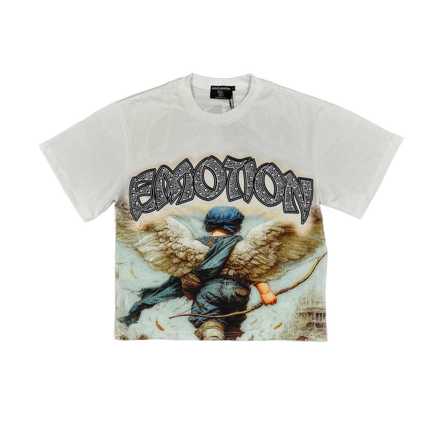 Mixed Emotion Brand White Arch Shirt