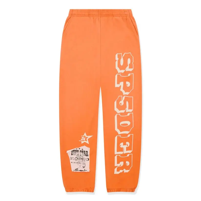 Sp5der Orange 5Star Rodeo Sweatpant